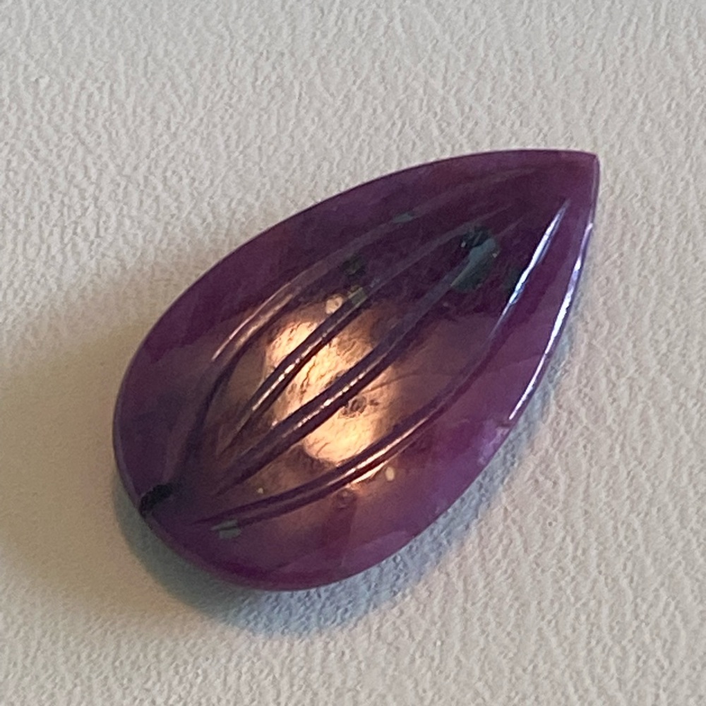 9.5 Ct Natural Ruby Gemstone - Picture 4 of 4